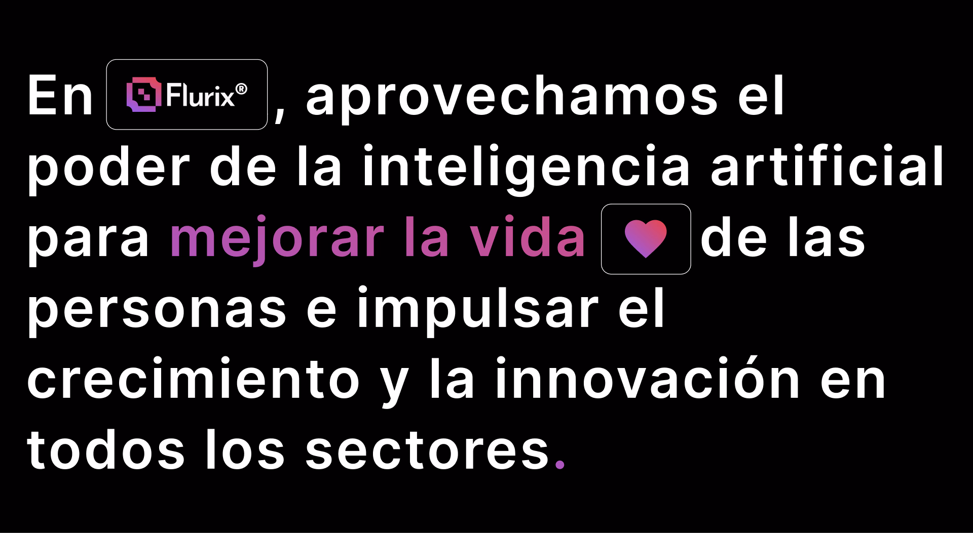 Manifiesto de marca con íconos integrados en el texto